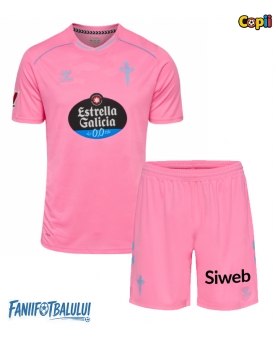 Celta Vigo Echipament de Fotbal Replică 2025-26 Copii Treilea (+ Șorturi)